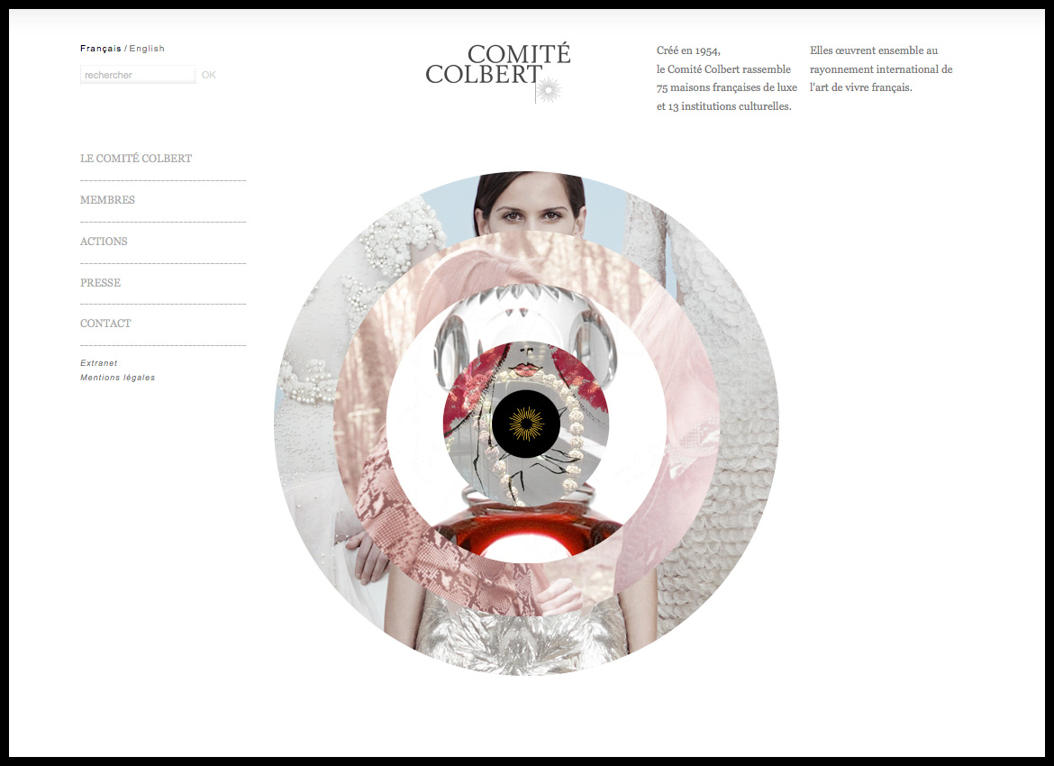 Comité Colbert - Site internet - Les Graphiquants